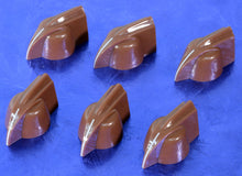 Load image into Gallery viewer, Six '50s Vintage Style Cocoa Brown Chicken Head Amp Knobs #MA0011B