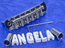 Load image into Gallery viewer, High Quality Replacement Vintage Jaguar Jazzmaster Threaded Saddle Bridge Assembly, #GJB