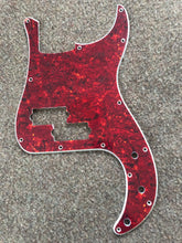 Load image into Gallery viewer, Angela 13 Hole Photoprint Tortoise Vinyl Pickguard For Squier P Bass #GRT