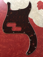 Load image into Gallery viewer, Angela 13 Hole Photoprint Tortoise Vinyl Pickguard For Squier P Bass #GBT
