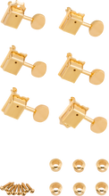 Load image into Gallery viewer, Fender Vintage Style Ping Tuners Set, Gold, 0053276049