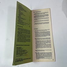 Load image into Gallery viewer, Deering Banjo Company Maintenance Manual, 1980, Original