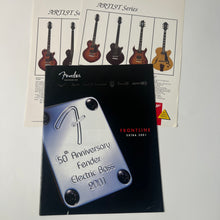Load image into Gallery viewer, Fender Frontline 2001 Catalog, Original