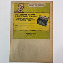 Load image into Gallery viewer, In Tune With Fun, 1960s Accordion Themed Promotional Comic Book From Astor Music House, Richmond, VA
