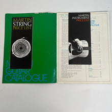 Load image into Gallery viewer, Martin Guitar 1972 Catalogue, Original