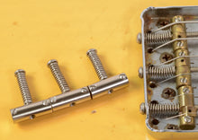 Load image into Gallery viewer, Vintique Compensated Bridge Saddle Set For Fender Telecaster, Nickel Plated