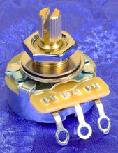 Load image into Gallery viewer, CTS 450G Series 250K Audio Taper Split Shaft Volume Or Tone Control Pot, #450GSPLIT