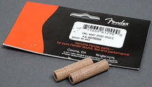 Load image into Gallery viewer, Fender Bi-Flex Truss Rod Cavity Plugs Walnut Dowels X2, 0027932049