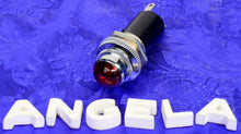 Load image into Gallery viewer, Red Jewel Pilot Light For Tube Amp Projects With #47 6.3V Bulb, #6.3V47RED