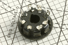 Load image into Gallery viewer, 8 Pin Black Phenolic Knife Contact Top Chassis Mount Tube Socket Top For 6L6GC, EL34, 5U4GB, #8572