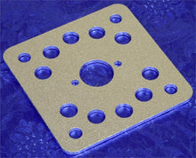 Load image into Gallery viewer, Ventilated Matte Finished Aluminum Mounting Plate For 9 Pin Miniature Tube Socket, VAMP9