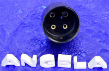 Load image into Gallery viewer, 4 Pin Black Phenolic & Nickel Tube Socket Base For 300B, 2A3, 5Z3 And More, #43381