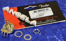Load image into Gallery viewer, Fender USA Stratocaster 250K Audio Taper Split Shaft No-Load Pot, 0990832000