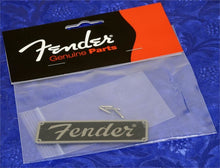 Load image into Gallery viewer, Fender '50s Style Tweed Amplifier Amp Logo With Mounting Pins, 0994096000