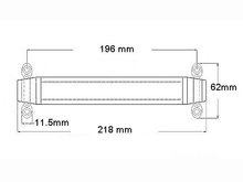 Load image into Gallery viewer, Heavy Duty Vintage Style Steel Reinforced Cream Amp Handle, #HDCH