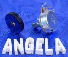 Load image into Gallery viewer, Generic Metric Sized Black Preset Roller Knobs For Import Jaguar And Jazzmaster X2, #GRK