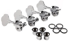 Load image into Gallery viewer, Fender Bass Tuners, Deluxe F Stamp, Left Hand, Set of 4, 0097336049