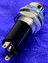 Load image into Gallery viewer, Red Jewel Pilot Light For Tube Amp Projects With #47 6.3V Bulb, #6.3V47RED