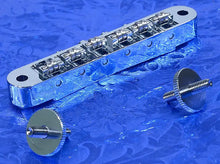 Load image into Gallery viewer, Chrome Adjusto-Matic Tun-O-Matic Type Bridge With Roller Saddles, #GAOM