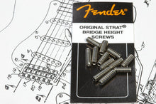 Load image into Gallery viewer, Fender Original Stratocaster Strat Bridge Height Screws x12 & Wrench, 0994928000