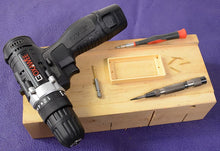 Load image into Gallery viewer, 12 Generic Gold Humbucking Bridge Pickup Ring Mounting Wood Screws .703", #GGHR