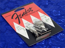 Load image into Gallery viewer, Fender '58 Style Telecaster Saddle Kit Tele Saddles Set of 3, 0992089000