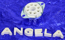 Load image into Gallery viewer, 8 Pin Octal Cup Contact Ceramic Bottom Chassis Mount Tube Socket For Guitar Amps, #81003