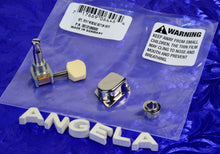 Load image into Gallery viewer, Fender Mustang Guitar '70s Style F Tuner With Headstock Bushing and Screws, 0013189049