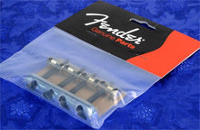 Load image into Gallery viewer, Fender American Series Upgrade Bass Bridge Chrome, 0075124049