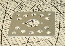 Load image into Gallery viewer, Ventilated Matte Finished Aluminum Mounting Plate For 9 Pin Miniature Tube Socket, VAMP9