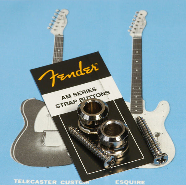 Fender American Standard Series Straplock Strap Buttons Set of 2, 0994 Angela Instruments
