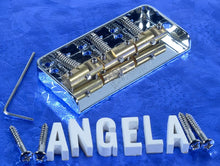 Load image into Gallery viewer, Get Shorty! Wilkinson WTBS Short Chrome Bridge With Compensated Brass Saddles For Tele, #WTBS