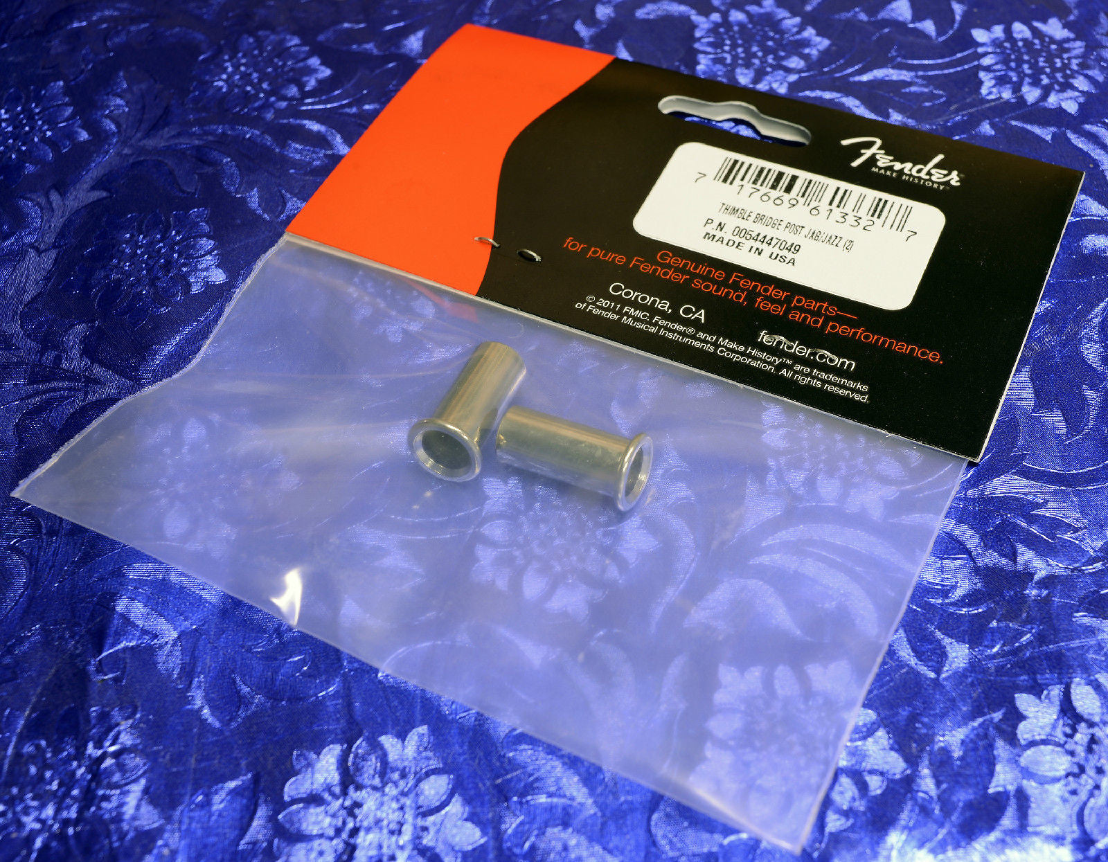 Fender Jazzmaster Jaguar Bridge Post Thimbles Set Of Two