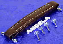 Load image into Gallery viewer, Heavy Duty Vintage Style Steel Reinforced Brown Amp Handle, #HDHB