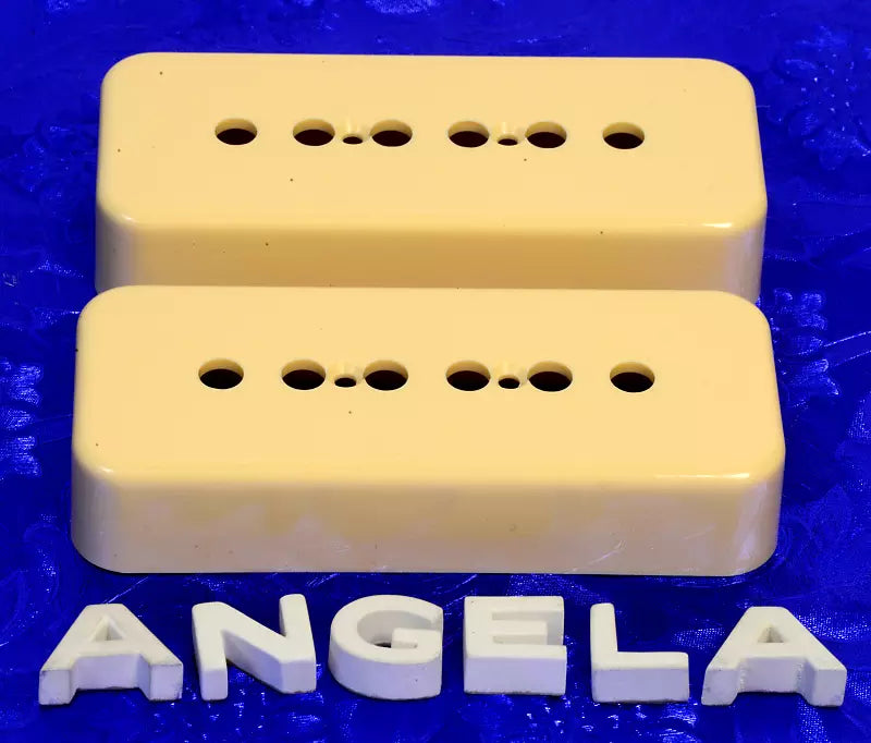 Lindy Fralin Pickup Cover Set, Cream P90 Soapbar, #LFCSB – Angela