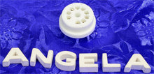 Load image into Gallery viewer, 9 Pin PC Mount Ceramic Tube Socket, #9333
