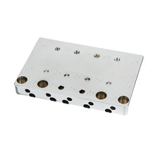 Load image into Gallery viewer, Fender High Mass Zinc V Bass Bridge New Chrome, 0994409000