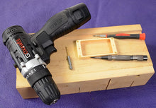 Load image into Gallery viewer, 12 Generic Gold Humbucking Bridge Pickup Ring Mounting Wood Screws .703", #GGHR