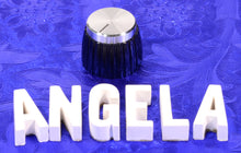 Load image into Gallery viewer, Six Push On Knobs For Marshall Amplifiers Very Dark Brown With Silver Face #SBMPOK