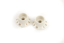 Load image into Gallery viewer, Fender Parchment Stratocaster S-1 Knobs, Set Of Two, 0059267049