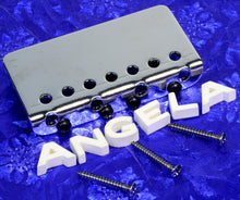Load image into Gallery viewer, Fender Chrome Deluxe Precision Bass Jazz Bass Bridge, 0058396000