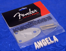 Load image into Gallery viewer, Fender '70s Style 3 Three Bolt "F" Guitar Neck Plate, 0054525049