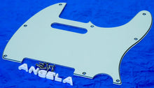 Load image into Gallery viewer, Generic '60's Style Mint Green 3 Ply Vinyl Pickguard For Telecaster + Hardware, #GTPMG