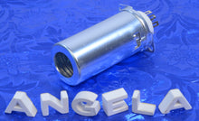 Load image into Gallery viewer, 9 Pin Noval J Slot Ceramic And Gold Tube Socket With Matching Shield, #9423G