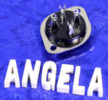 Load image into Gallery viewer, 4 Pin Black Phenolic Vintage W.E. Style Tube Socket For 300B, 2A3, 45 And Similar, #44001C