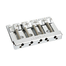 Load image into Gallery viewer, Fender High Mass Zinc V Bass Bridge New Chrome, 0994409000