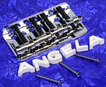 Load image into Gallery viewer, Fender Chrome Deluxe Precision Bass Jazz Bass Bridge, 0058396000
