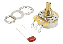 Load image into Gallery viewer, Fender USA Stratocaster 250K Audio Taper Split Shaft No-Load Pot, 0990832000