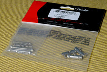 Load image into Gallery viewer, Fender '58 Style Telecaster Saddle Kit Tele Saddles Set of 3, 0992089000