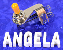 Load image into Gallery viewer, One Switchcraft Nickel Hex Nut Fits Fender, Gibson Pickup Selector Switches, #S105